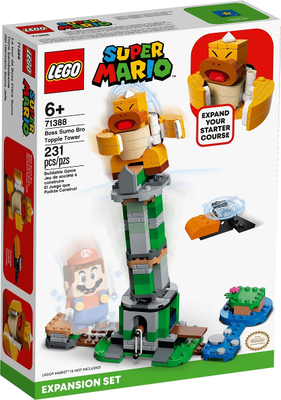LEGO Boss Sumo Bro Topple Tower Expansion Set 71388 – Retired & Sealed