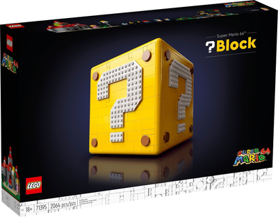 LEGO Super Mario 64 Question Mark Block 71395 – Retired & Sealed