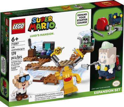 LEGO Luigi's Mansion Lab and Poltergust Expansion Set 71397 – Retired & Sealed