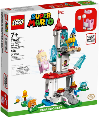 LEGO Cat Peach Suit and Frozen Tower Expansion Set 71407 – Retired & Sealed