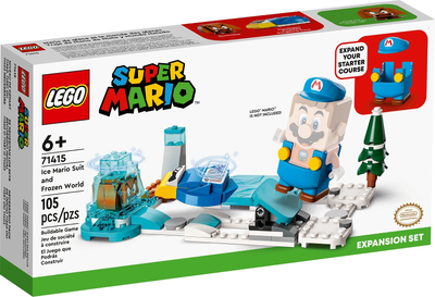 LEGO Ice Mario Suit and Frozen World Expansion Set 71415 – Retired & Sealed
