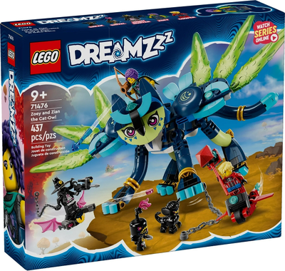 LEGO Zoey and Zian the Cat-Owl 71476 – Sealed UK Stock