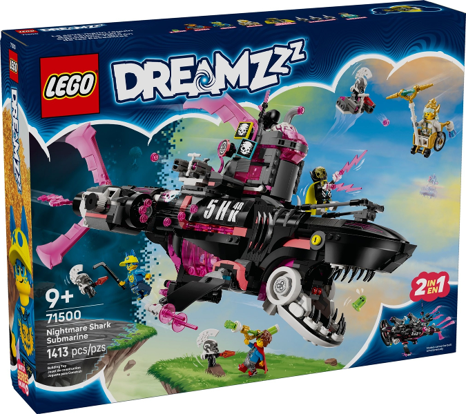 LEGO 71500 Nightmare Shark Submarine 71500 sealed box front