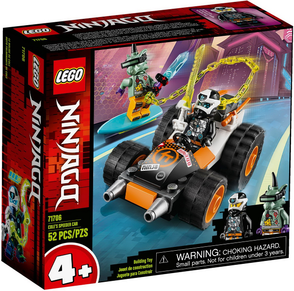 LEGO 71706 Cole's Speeder Car 71706 sealed box front