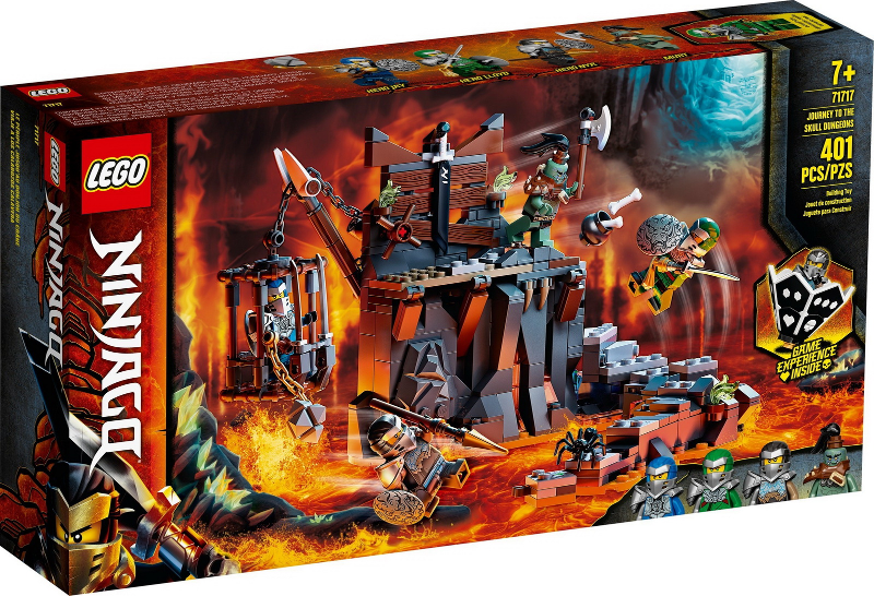 LEGO 71717 Journey to the Skull Dungeons 71717 sealed box front