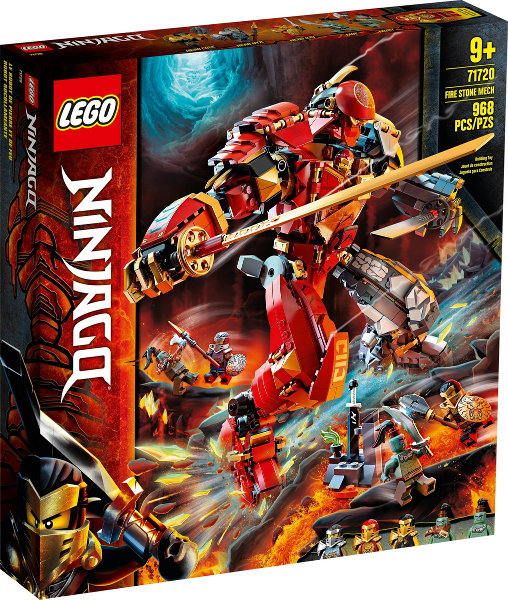 LEGO 71720 Fire Stone Mech 71720 sealed box front