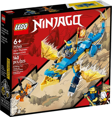LEGO Jay's Thunder Dragon EVO 71760 – Retired & Sealed