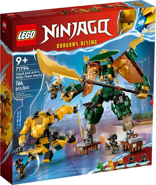 LEGO 71794 Lloyd and Arin's Ninja Team Mechs 71794 sealed box front