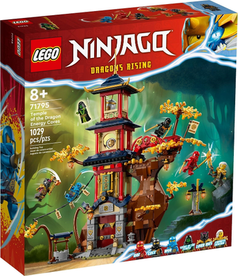 LEGO Temple of the Dragon Energy Cores 71795 – Retired & Sealed