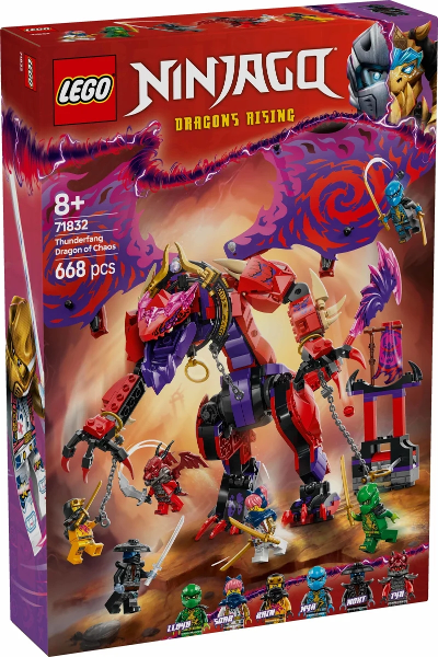 LEGO 71832 Thunderfang Dragon of Chaos 71832 sealed box front
