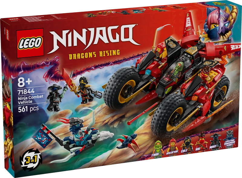 LEGO 71844 Ninja Combat Vehicle 71844 sealed box front