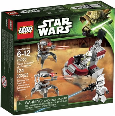 LEGO Clone Troopers vs. Droidekas 75000 – Retired & Sealed