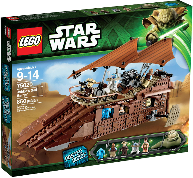 LEGO 75020 Jabba's Sail Barge 75020 sealed box front