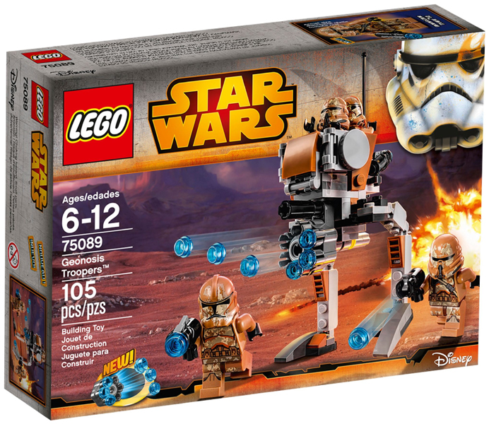 LEGO 75089 Geonosis Troopers 75089 sealed box front