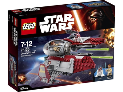 LEGO Obi-Wan's Jedi Interceptor 75135 – Retired & Sealed