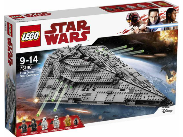 LEGO 75190 First Order Star Destroyer 75190 sealed box front