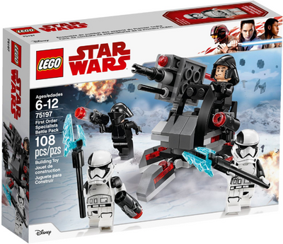 LEGO First Order Specialists Battle Pack 75197 – Retired & Sealed