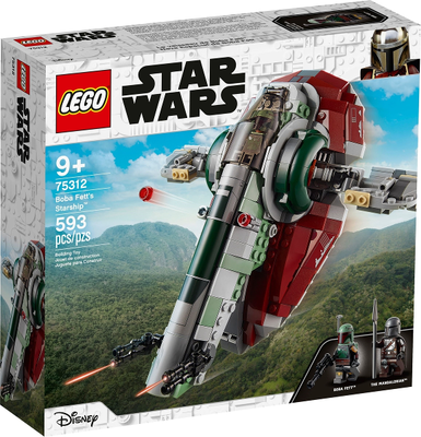 LEGO Star Wars Boba Fett’s Starship 75312 – Retired & Sealed