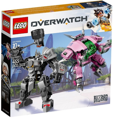 LEGO D.Va & Reinhardt 75973 – Retired & Sealed