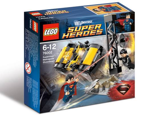 LEGO 76002 Superman: Metropolis Showdown 76002 sealed box front