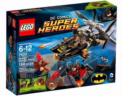LEGO DC Comics Super Heroes Batman: Man-Bat Attack 76011 – Retired & Sealed