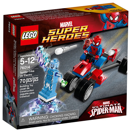 LEGO 76014 Spider-Trike vs. Electro 76014 sealed box front