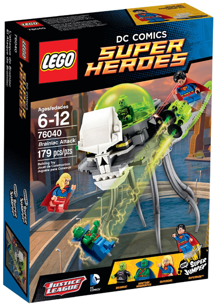 LEGO 76040 Brainiac Attack 76040 sealed box front