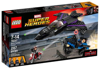 LEGO Black Panther Pursuit 76047 – Retired & Sealed