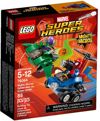 LEGO Mighty Micros: Spider-Man vs. Green Goblin 76064 – Retired & Sealed