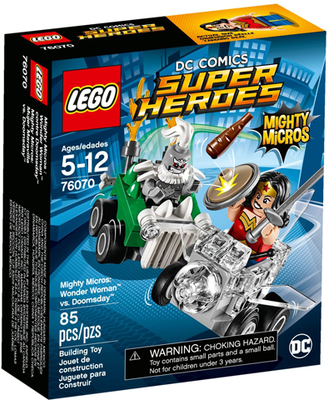 LEGO Mighty Micros: Wonder Woman vs. Doomsday 76070 – Retired & Sealed