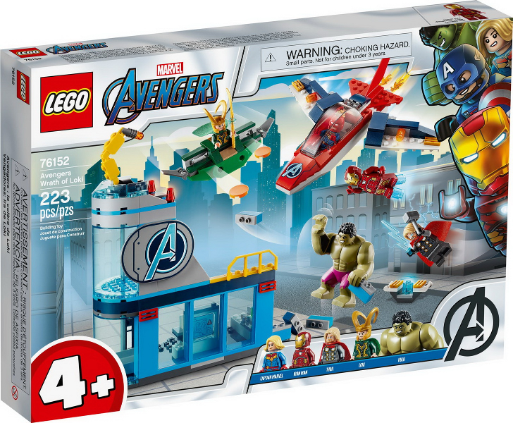 LEGO 76152 Avengers Wrath of Loki 76152 sealed box front