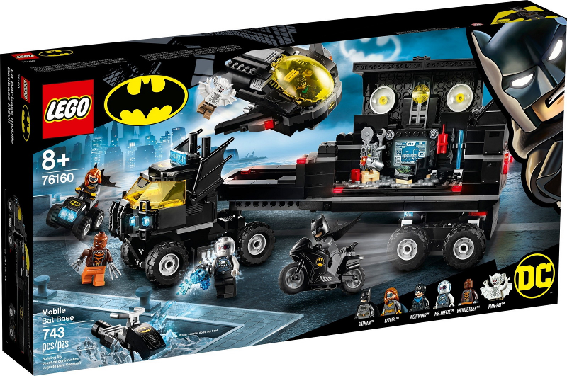 LEGO 76160 Mobile Bat Base 76160 sealed box front