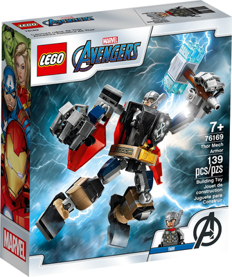 LEGO Super Heroes Marvel Avengers Armour Mech of Thor, 76169 – Retired & Sealed