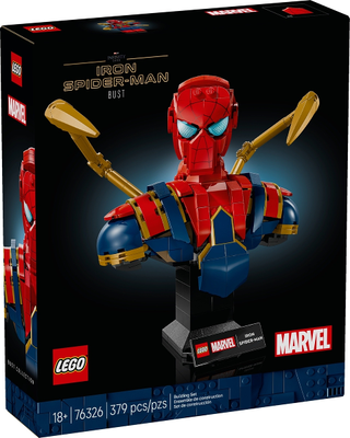 LEGO Iron Spider-Man Bust 76326 – Sealed UK Stock