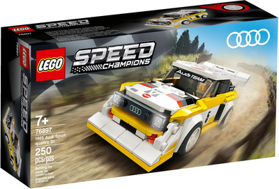 LEGO Speed Champions Audi Sport quattro S1 Racer Toy, 76897 – Retired & Sealed
