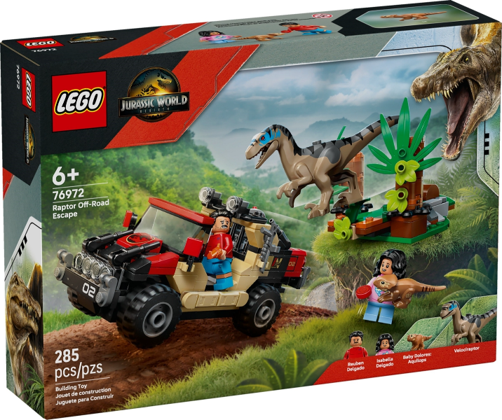 LEGO 76972 Raptor Off-Road Escape 76972 sealed box front
