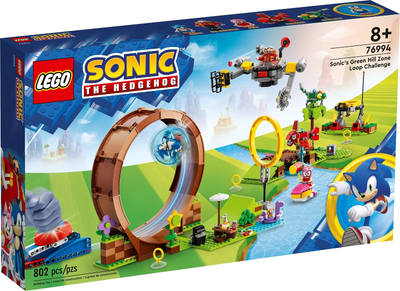 LEGO Sonic's Green Hill Zone Loop Challenge 76994 – Retired & Sealed