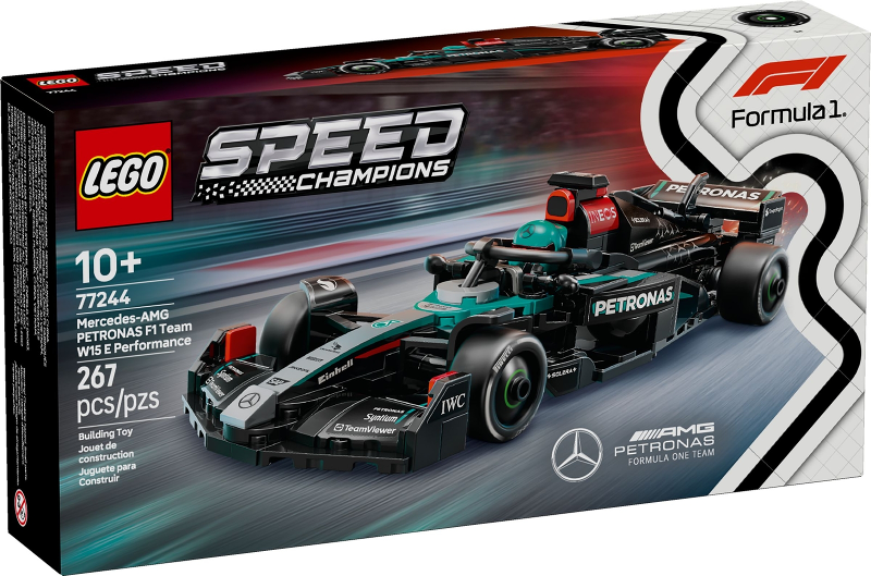 LEGO 77244 Mercedes-AMG F1 W15 Race Car 77244 sealed box front