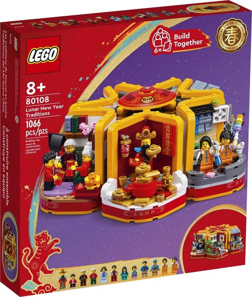 LEGO 80108 Lunar New Year Traditions 80108 sealed box front