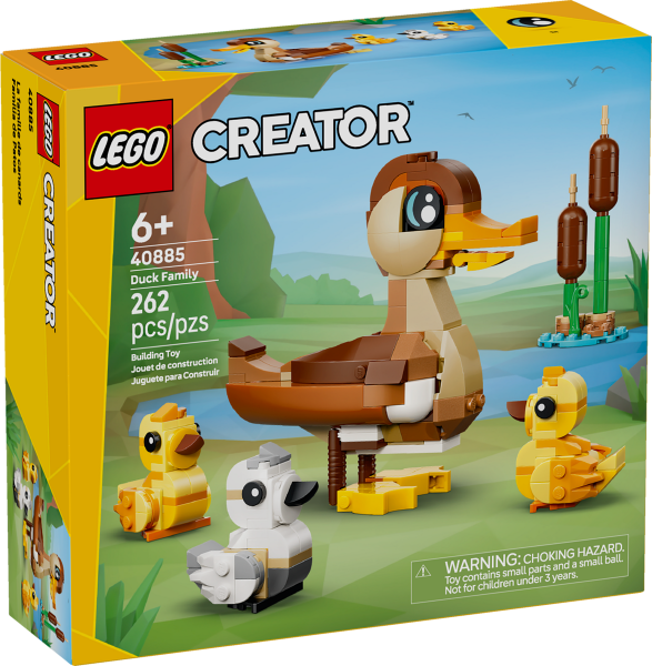 LEGO 40885 Duck Family 40885 sealed box front