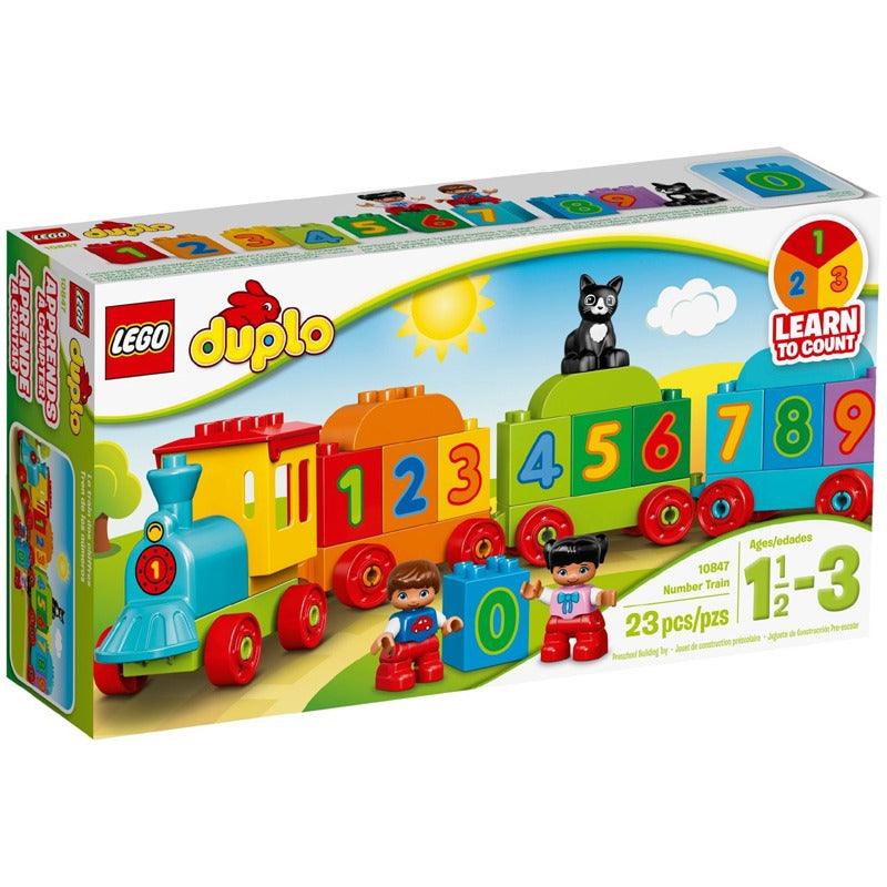 LEGO 10847 My First Number Train 10847 sealed box front