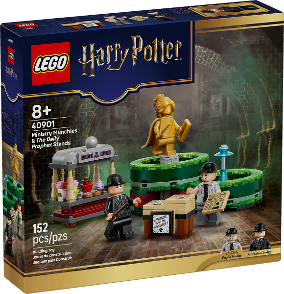 LEGO 40901 Ministry Munchies & The Daily Prophet Stands 40901 sealed box front