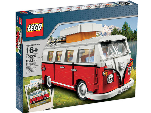 LEGO 10220 Creator 10220 Building Game Volkswagen T1 Camper Van sealed box front