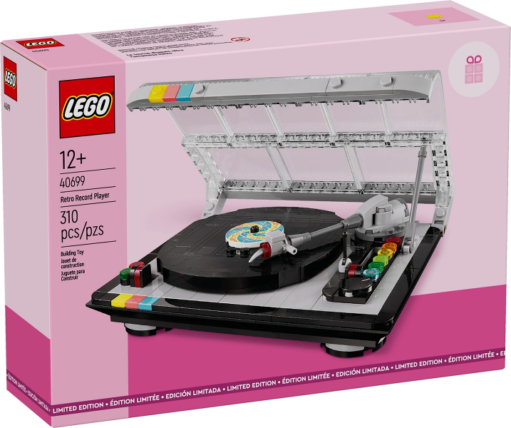 LEGO 40699 Retro Record Player 40699 sealed box front