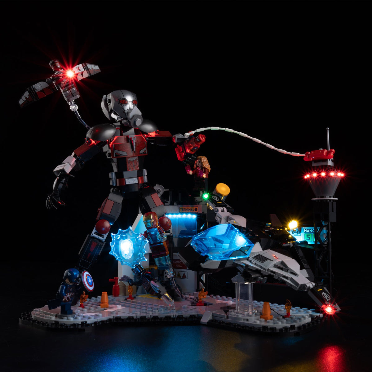 LEGO 76314 Lighting Kit for Captain America: Civil War Action Battle 76314 sealed box front