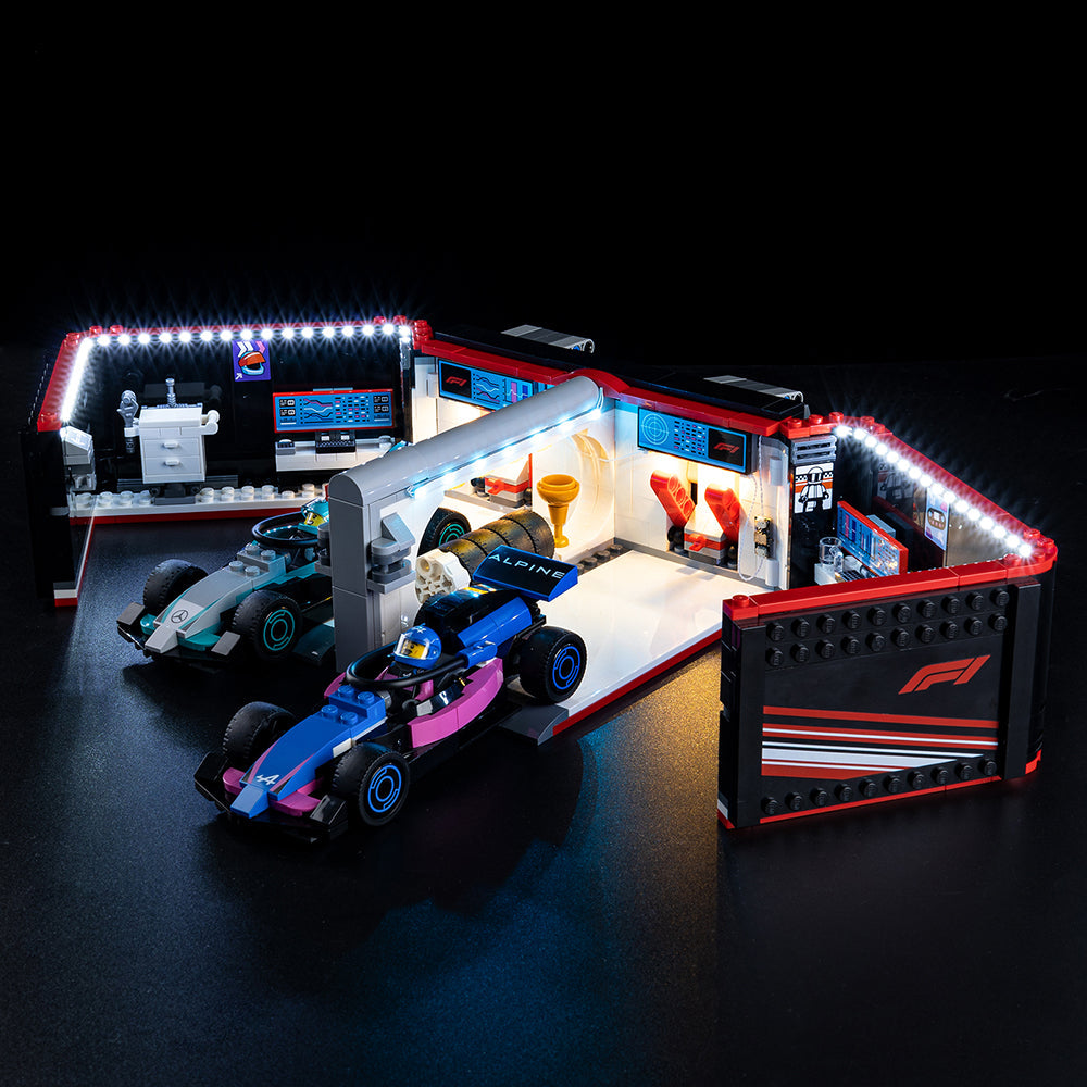LEGO 60444 Lighting Kit for F1 Garage & Mercedes-AMG & Alpine Cars 60444 sealed box front