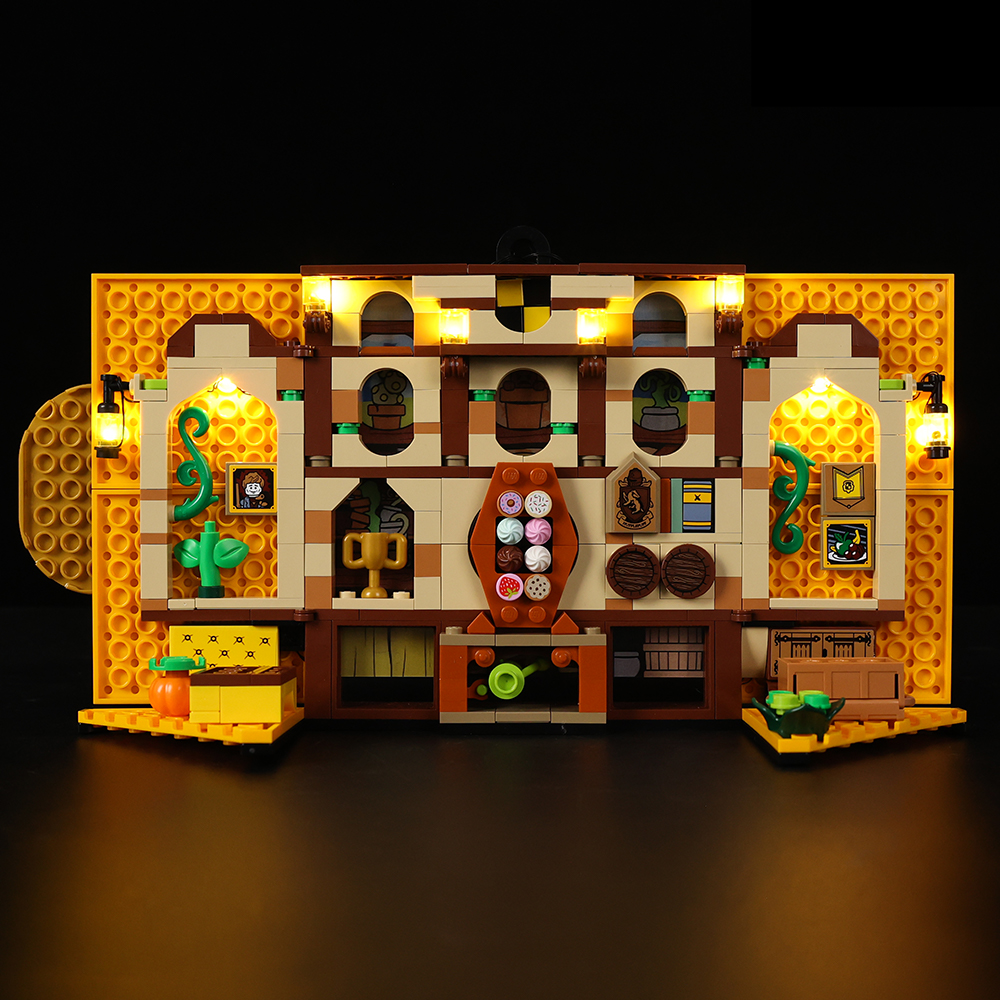 LEGO 76412 Lighting Kit for Hufflepuff House Banner 76412 sealed box front