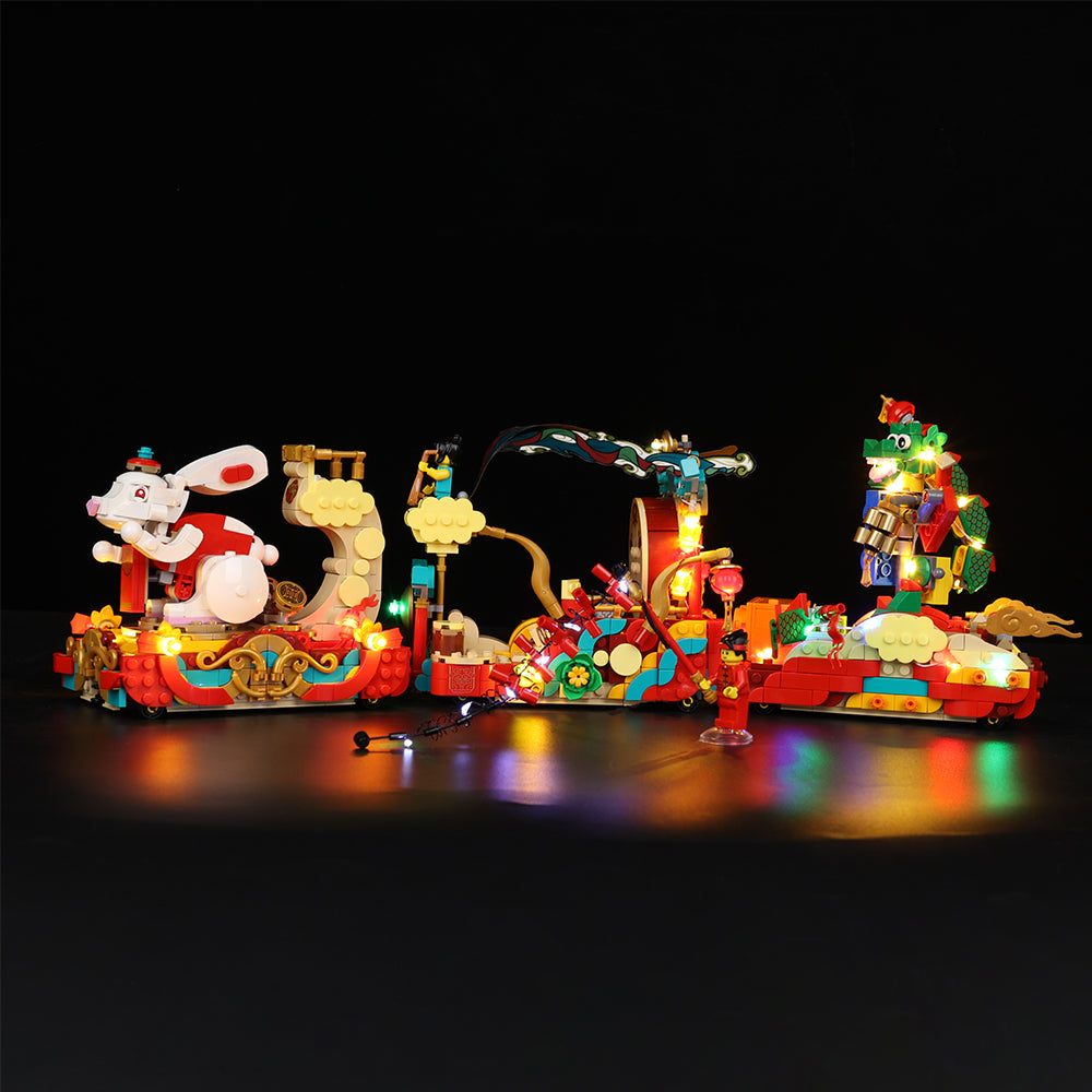 LEGO 80111 Lighting Kit for Lunar New Year Parade 80111 sealed box front