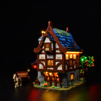 Lighting Kit for Medieval Blacksmith 21325