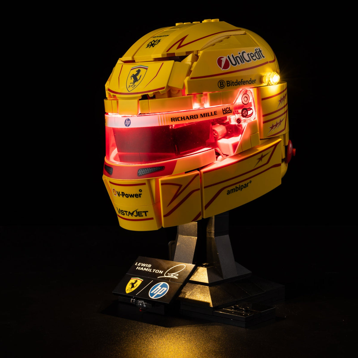 LEGO 43022 Lighting Kit for Scuderia Ferrari HP Lewis Hamilton Helmet 43022 sealed box front